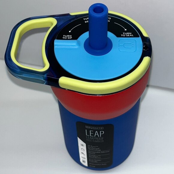 New! BruMate Leap 12oz 100% Leakproof Kids' Tumbler in Supernova - Picture 2 of 6